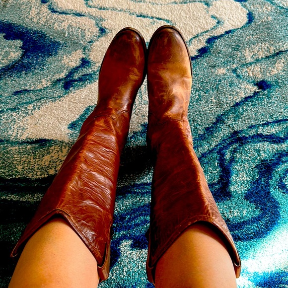 Frye Melissa size 9 boots in brown - Picture 1 of 6